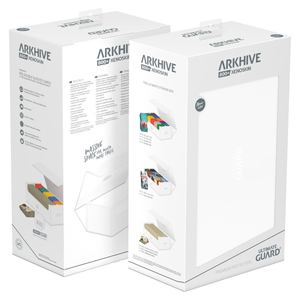 Ultimate Guard Arkhive Flip Case 800+ Standard Size XenoSkin Monocolor White