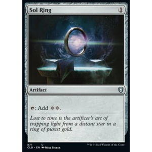 Magic löskort: Commander Legends: Battle for Baldur's Gate: Sol Ring