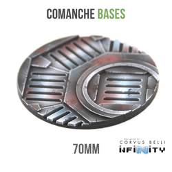 Comanche Bases 70mm (1 st)