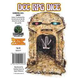 Dungeon Crawl Classics: Elemental Dice Earth  (14-Dice Set)