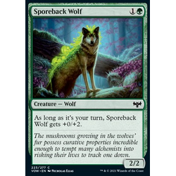 Magic löskort: Innistrad: Crimson Vow: Sporeback Wolf