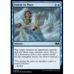 Magic löskort: Wilds of Eldraine: Freeze in Place