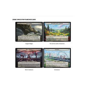 Magic löskort: March of the Machine: Planechase Bundle: Divine Convocation (10)