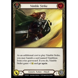 FaB Löskort: Welcome to Rathe: Nimble Strike (Red)