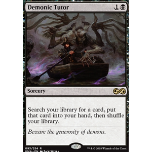 Magic löskort: Ultimate Masters: Demonic Tutor