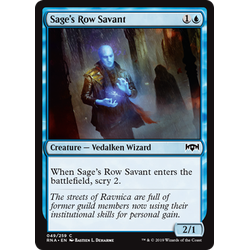 Magic löskort: Ravnica Allegiance: Sage's Row Savant