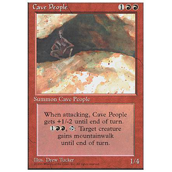 Magic löskort: 4th Edition: Cave People