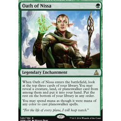 Magic löskort: Oath of the Gatewatch: Oath of Nissa (Foil)