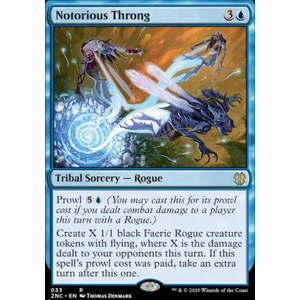Magic löskort: Zendikar Rising Commander Decks: Notorious Throng