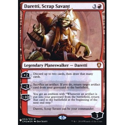 Magic löskort: Secret Lair Drop Series: Daretti, Scrap Savant (Foil)