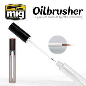 Ammo by Mig Jimenez: Oilbrushers – Dark Brown (10 ml)