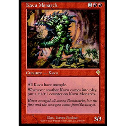 Magic löskort: Invasion: Kavu Monarch