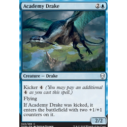 Magic löskort: Dominaria: Academy Drake (Foil)