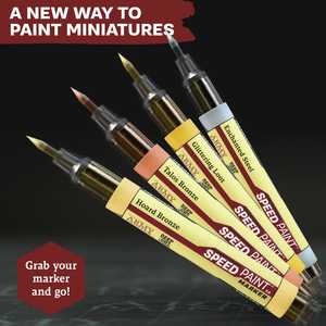The Army Painter: Speedpaint Marker – Metallics Set (10)