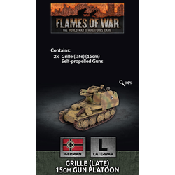 German Grille (Late) 15cm Gun Platoon