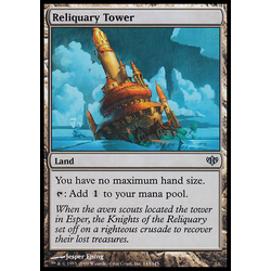 Magic löskort: Conflux: Reliquary Tower (Foil)