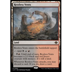 Magic löskort: The Lost Caverns of Ixalan: Restless Vents (Foil)