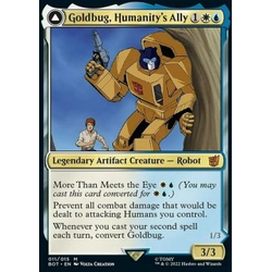 Magic löskort: Universes Beyond: Transformers: Goldbug, Humanity's Ally