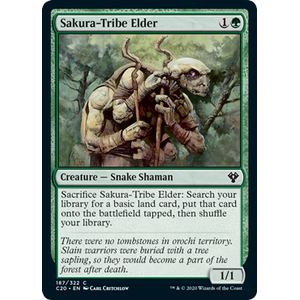 Magic löskort: Commander 2020: Sakura-Tribe Elder