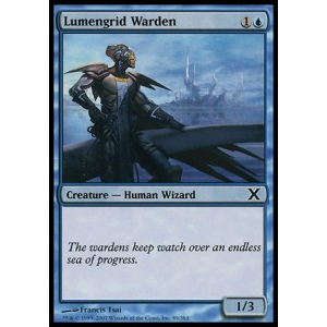 Magic löskort: 10th Edition: Lumengrid Warden