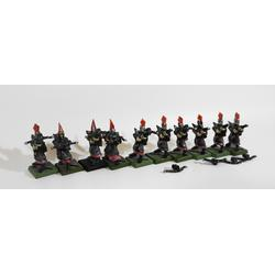 Dark Elves: Crossbowmen (10st, Metall)