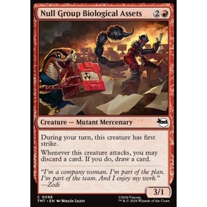 Magic löskort: Teenage Mutant Ninja Turtles: Null Group Biological Assets