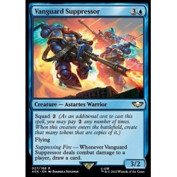 Magic löskort: Universes Beyond: Warhammer 40,000: Vanguard Suppressor