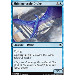 Magic löskort: Amonkhet: Shimmerscale Drake
