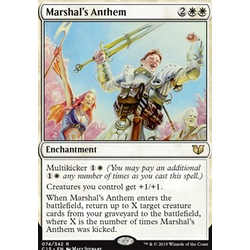 Magic löskort: Commander 2015: Marshal's Anthem