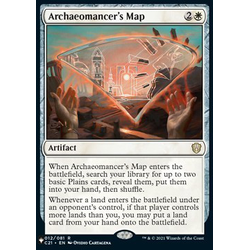 Magic löskort: The List: Archaeomancer's Map
