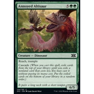 Magic löskort: Double Masters 2022: Annoyed Altisaur