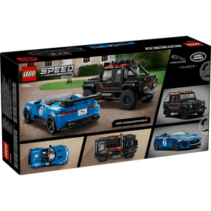LEGO Speed Champions Jaguar Project 7 och Land Rover Defender 77264