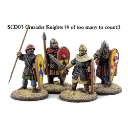 Saga Crusader Knights on Foot