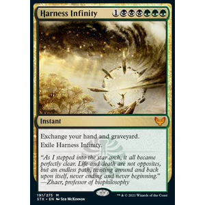 Magic Löskort: Strixhaven: School of Mages: Harness Infinity