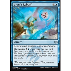 Magic löskort: Tarkir: Dragonstorm: Ureni's Rebuff (Foil)