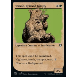 Commander Legends: Battle for Baldur's Gate: Wilson, Refined Grizzly (alternative art)