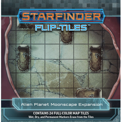 Starfinder Flip-Tiles: Alien Planet Moonscape