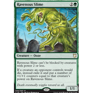 Magic löskort: Commander 2018: Ravenous Slime