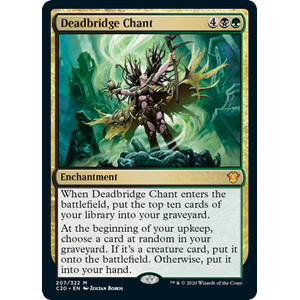 Magic löskort: Commander 2020: Deadbridge Chant
