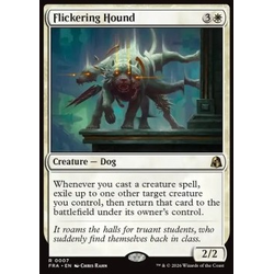 Magic löskort: Reality Fracture: Flickering Hound