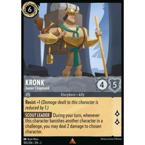 Lorcana Löskort: Rise of the Floodborn: Kronk - Junior Chipmunk