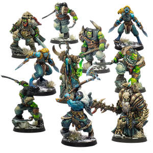 Warcrow: The Miniatures Combat Game - Northern Tribes Action Pack