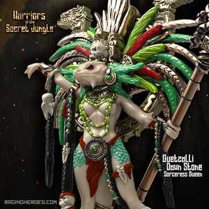 Warriors of the Secret Jungle: Quetzalli Dawn Stone