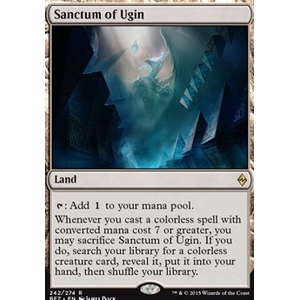 Magic löskort: Battle for Zendikar: Sanctum of Ugin