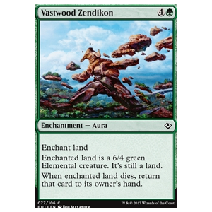 Magic löskort: Archenemy: Nicol Bolas: Vastwood Zendikon