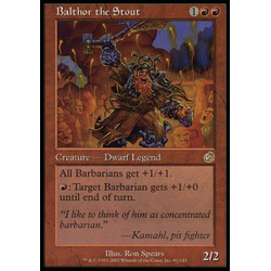 Magic löskort: Torment: Balthor the Stout