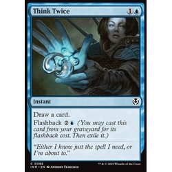 Magic löskort: Magic: Innistrad Remastered: Think Twice (Foil)