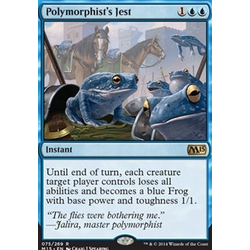 Magic löskort: Magic 2015: Polymorphist's Jest (Foil)