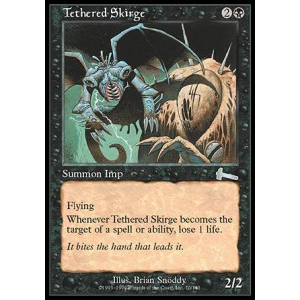 Magic löskort: Urza's Legacy: Tethered Skirge