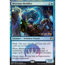 Magic löskort: Origins: Mizzium Meddler (Release Foil)